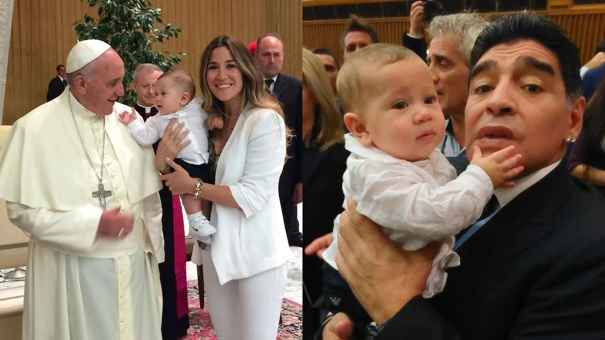 El recuerdo de Jimena Barón con el Papa Francisco y Diego Maradona: "Fue mágico"