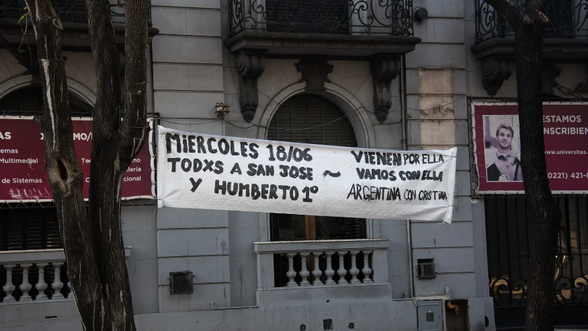 El peronismo marcha a Plaza de Mayo en apoyo a Cristina Kirchner