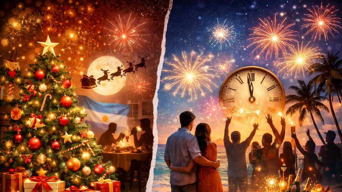 Navidad o Año Nuevo ¿Qué fiesta disfrutan más los argentinos?