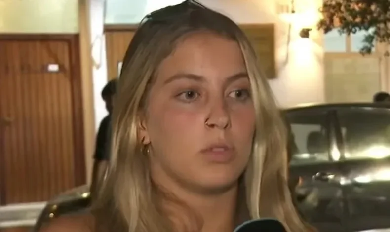 Martina, la joven que hab&iacute;a sido asaltada el 1 de febrero por el adolescente que termin&oacute; matando a Kim
