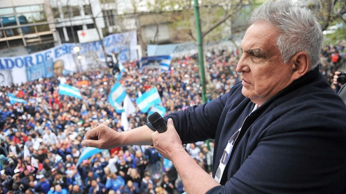 El Pata Medina se pronunció sobre la realidad de la Uocra La Plata