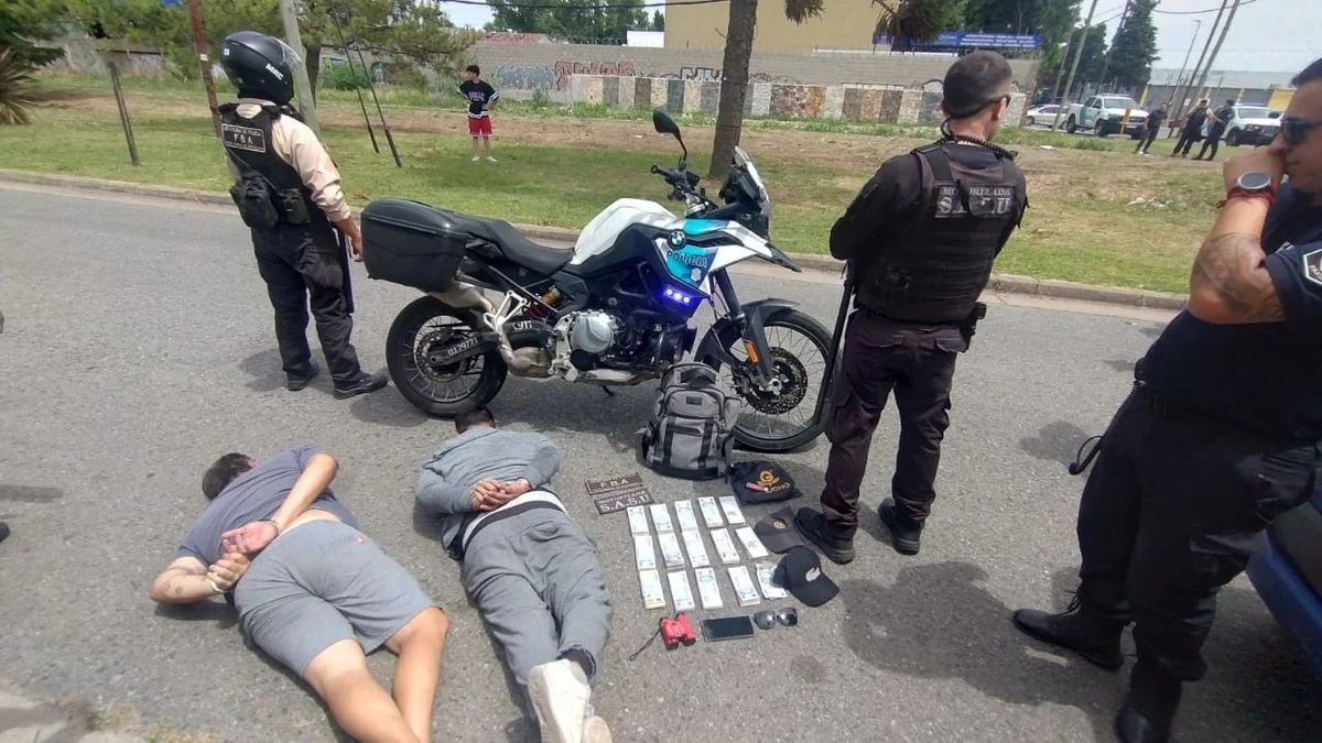 La Plata: el video de la persecución policial tras un robo millonario