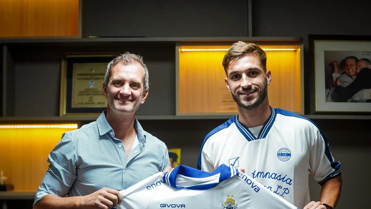 Gimnasia presentó a Gonzalo Errecalde como última incorporación