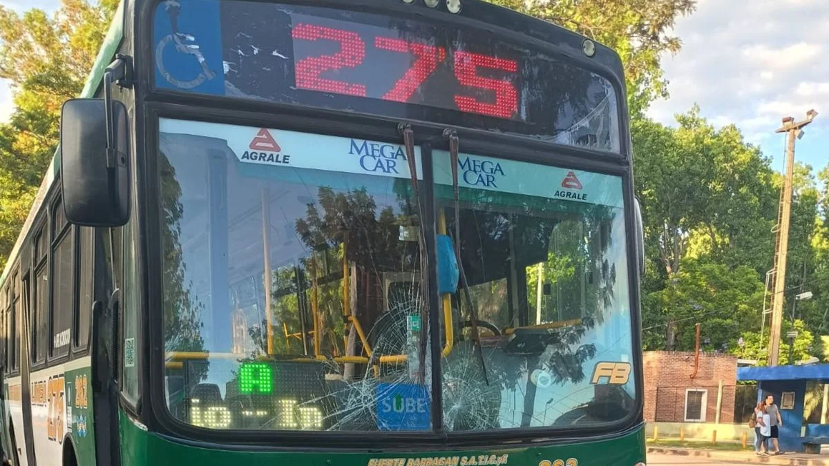 Un joven fue atropellado por un micro en Berisso