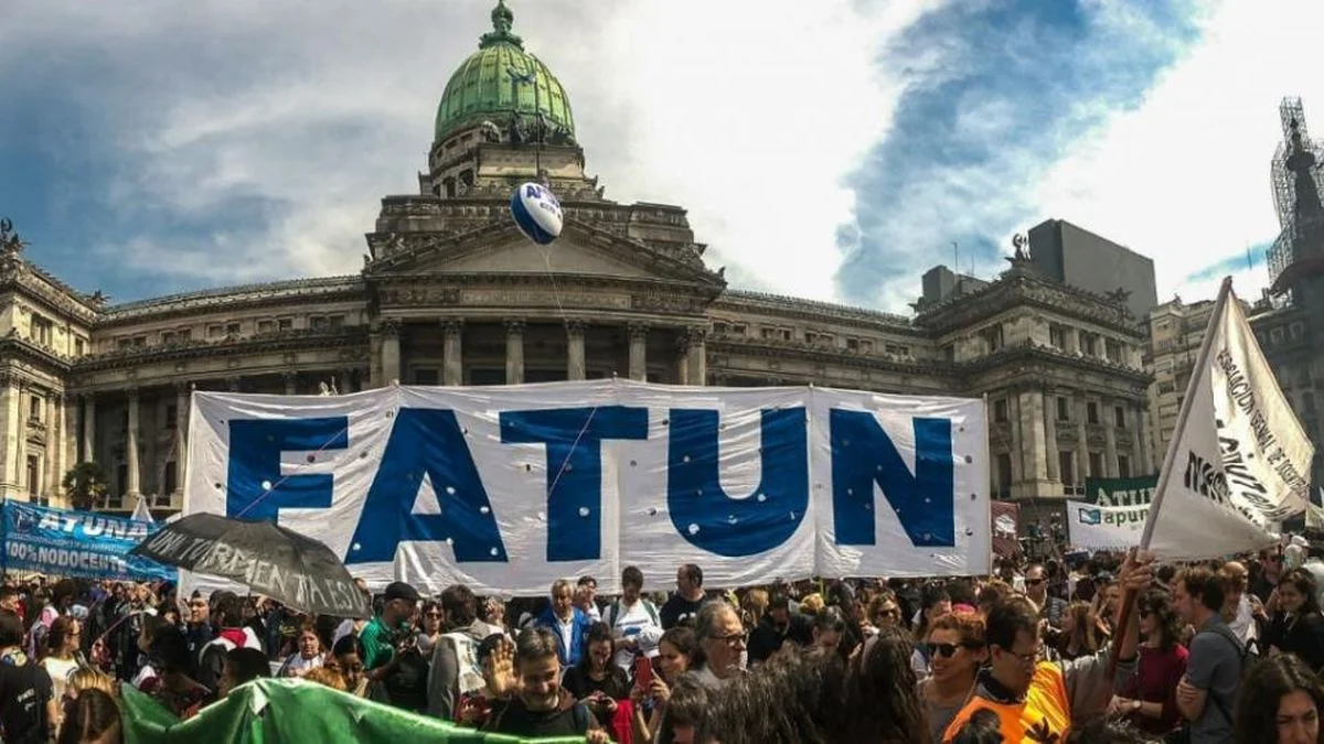 FATUN ractificó el plan de lucha por la ley de financiamiento universitario
