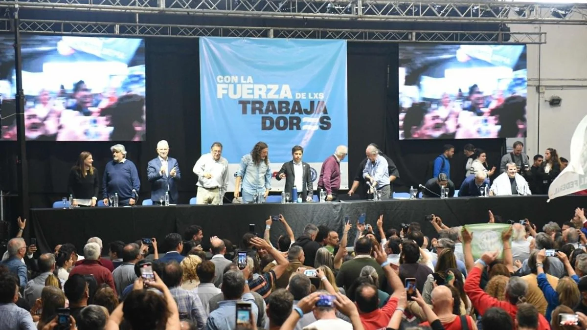 Fuerza Patria lanzó la campaña nacional en La Plata