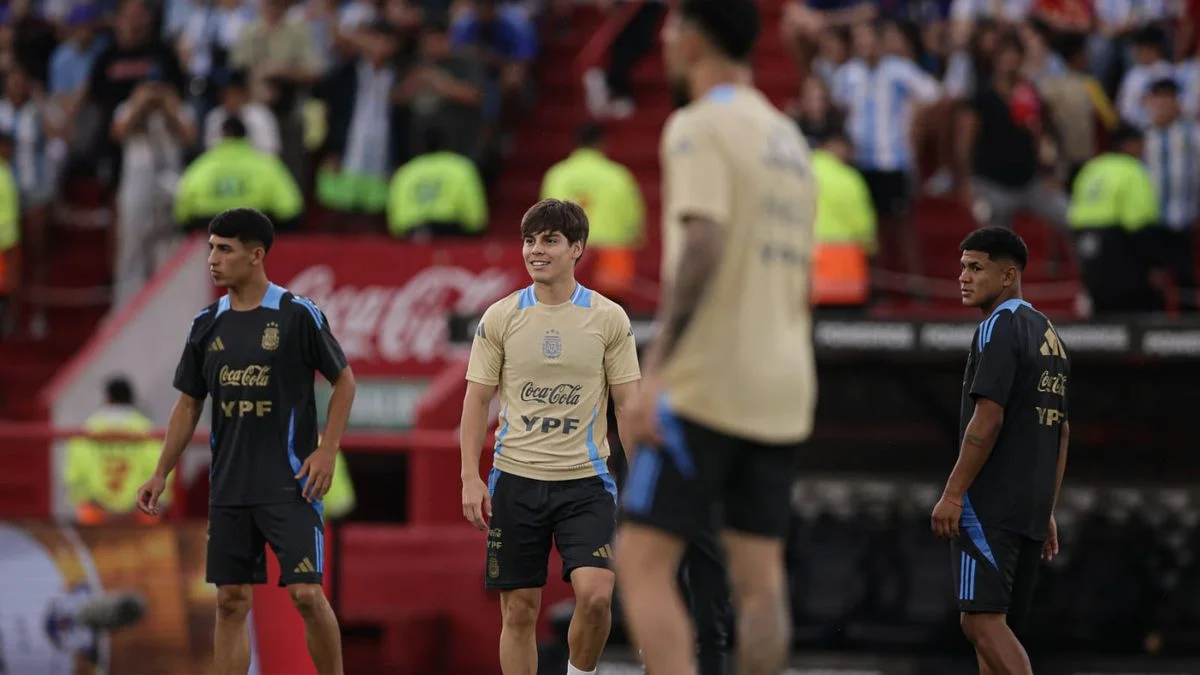 Con presencia platense, la Selección Argentina jugó por Bahía Blanca