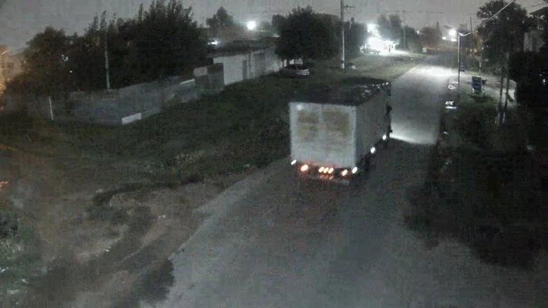 As&iacute; se llevaron el cami&oacute;n robado en Los Hornos