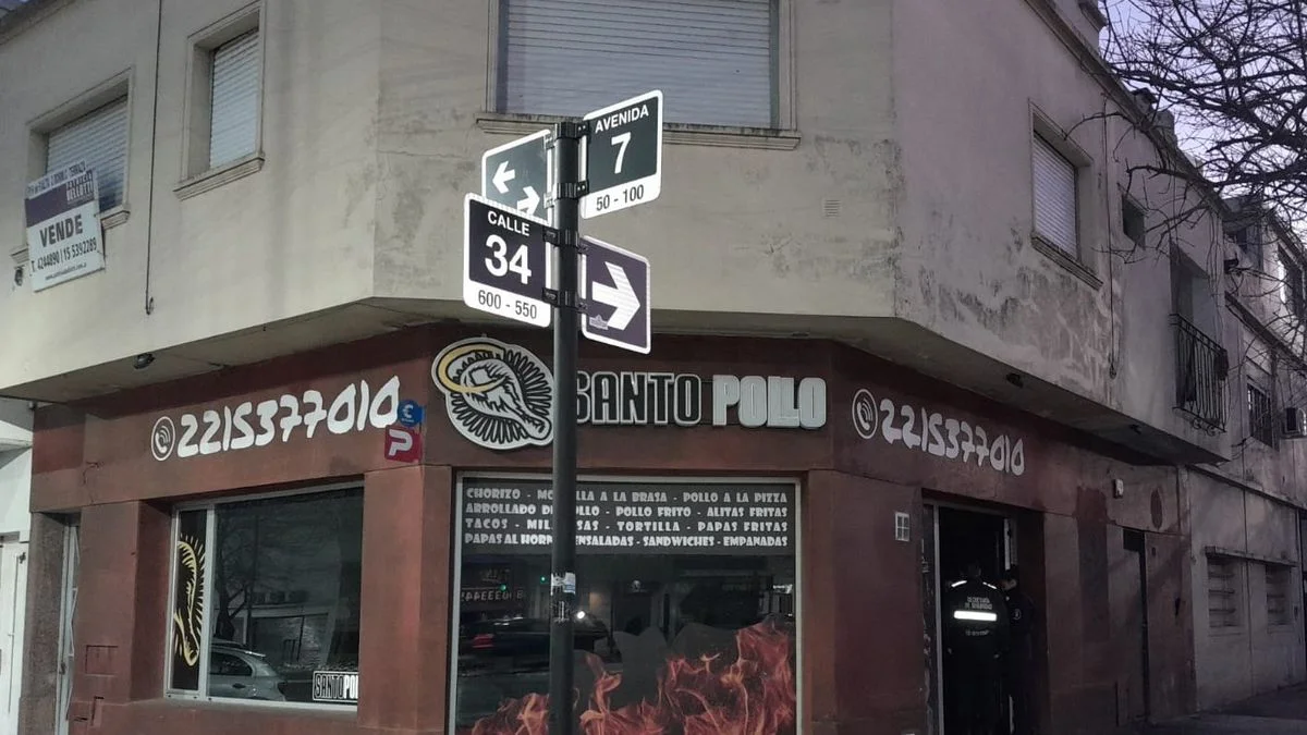 Así quedó la parrilla que se incendió en La Plata