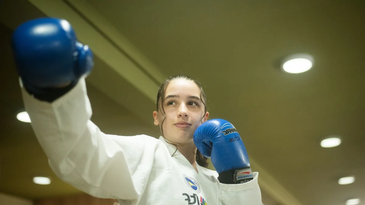La promesa platense que sueña con representar al país en el Sudamericano de Taekwondo
