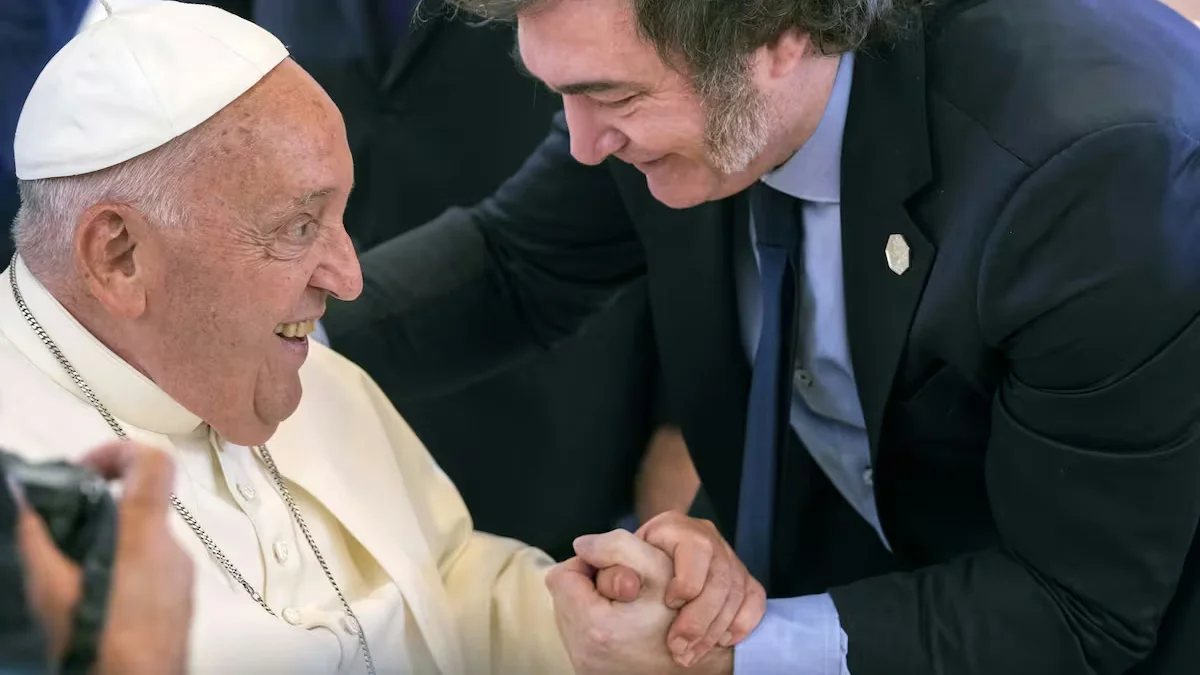 Milei afirmó que cumplió con la promesa que le hizo al Papa Francisco