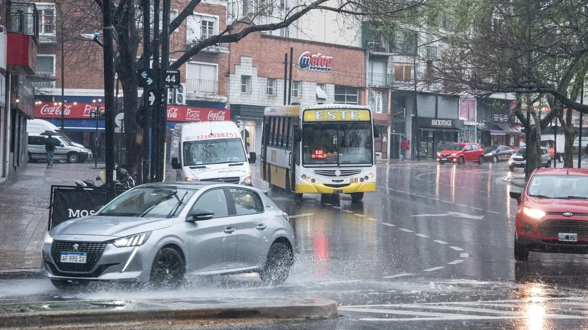 Emitieron un alerta naranja por tormentas en La Plata