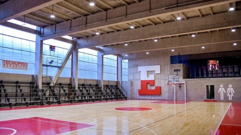 El Polideportivo de Estudiantes en el Estadio Hirschi