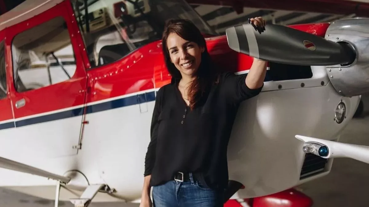 La piloto platense Jenny Dillon vuelve al evento aéreo más importante de Argentina