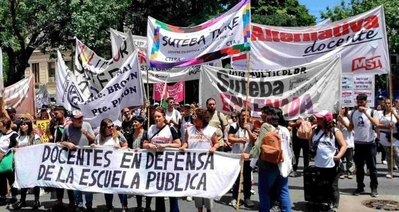 Una facción de SUTEBA movilizará contra el Presupuesto 2026 de la Provincia