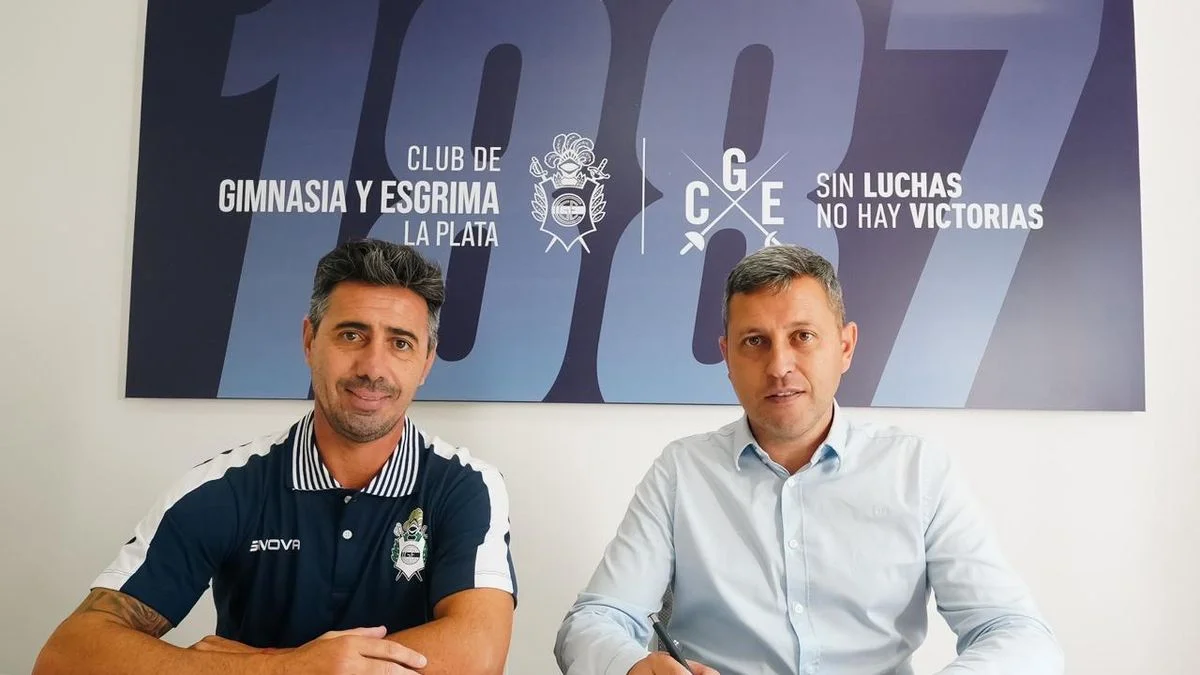 Gimnasia presentó a Diego Flores como su nuevo entrenador