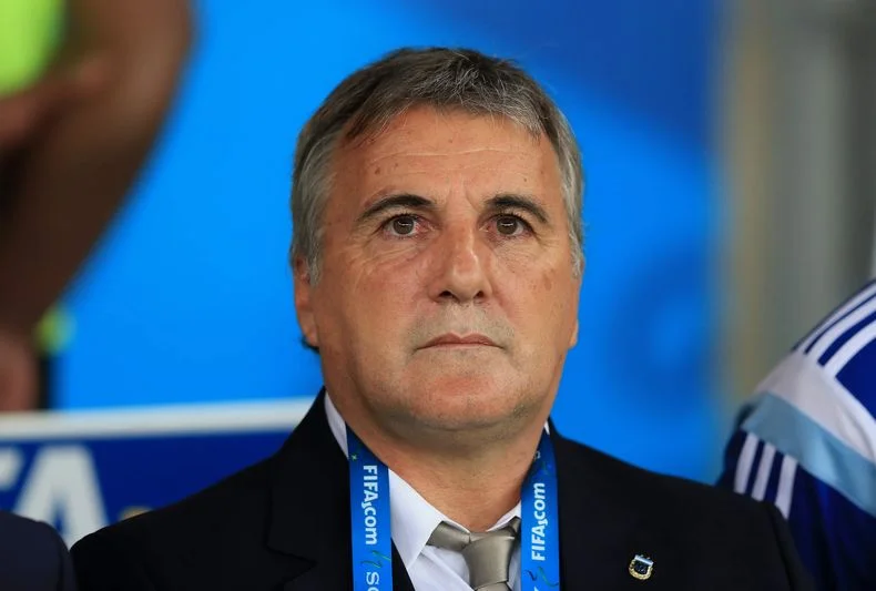 Claudio Gugnali fue ayudante de campo en la Copa Mundial de 2014