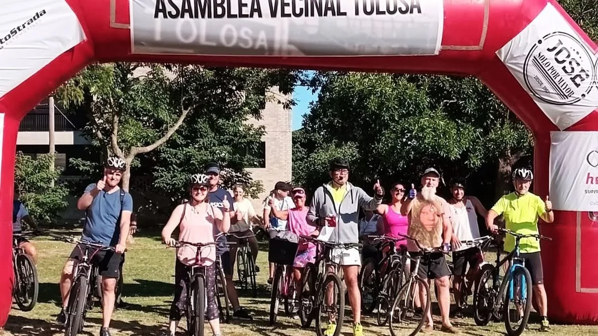 Realizarán la Bicicleteada Histórica y Solidaria 2025 en Tolosa