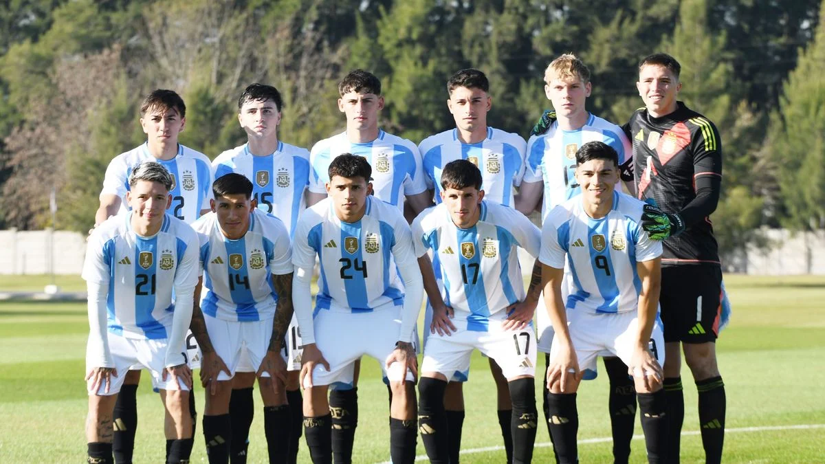 Con Valente Pierani de titular, también ganó la Selección Argentina Sub 20