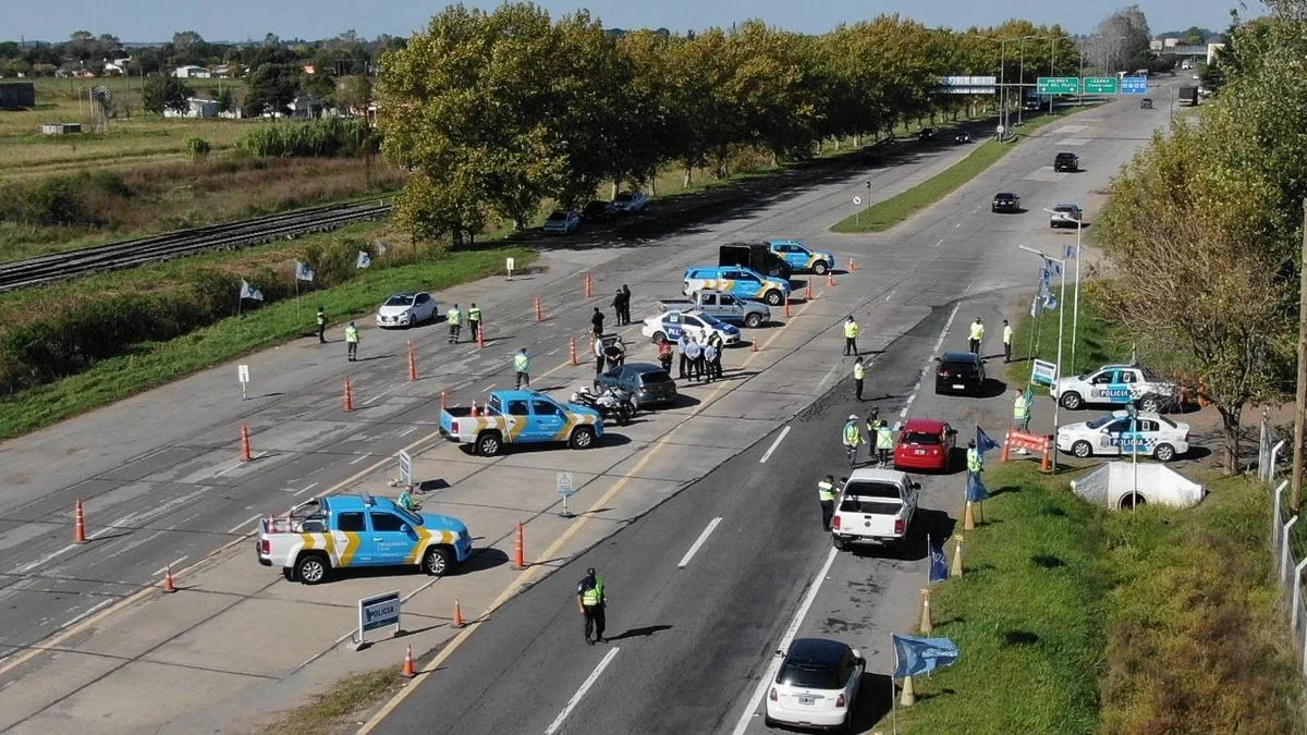 La Provincia endurece controles en rutas bonaerenses