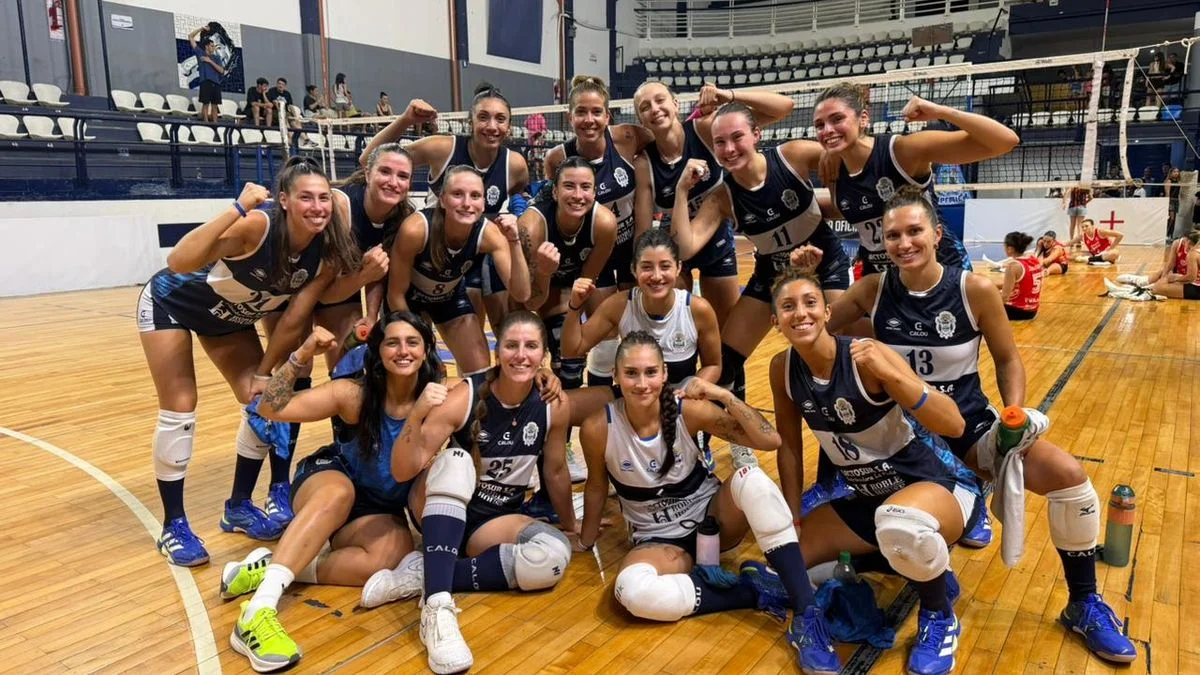 Triunfo de Las Lobas y derrota de Estudiantes en vóley femenino