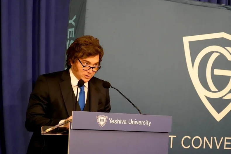Javier Milei, orgulloso de ser "el presidente más sionista del mundo"