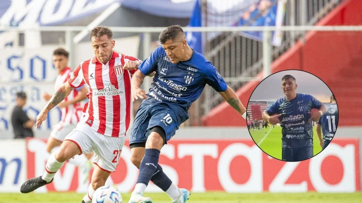 El polémico gesto de un ex-Gimnasia en el gol contra Estudiantes