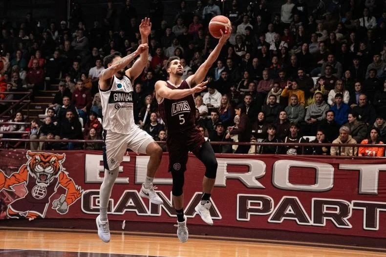 Gimnasia dio batalla, pero cayó ante Lanús en la segunda semifinal de la Liga Argentina de Básquet