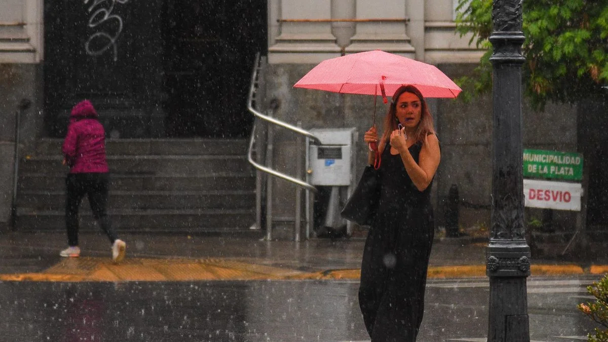 Alerta amarilla en La Plata y la región por fuertes tormentas