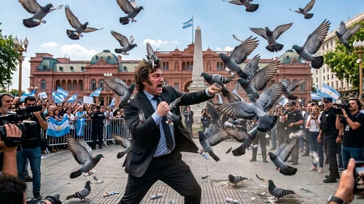 La desregulación alcanzó a las palomas mensajeras y Milei se ganó un nuevo enemigo