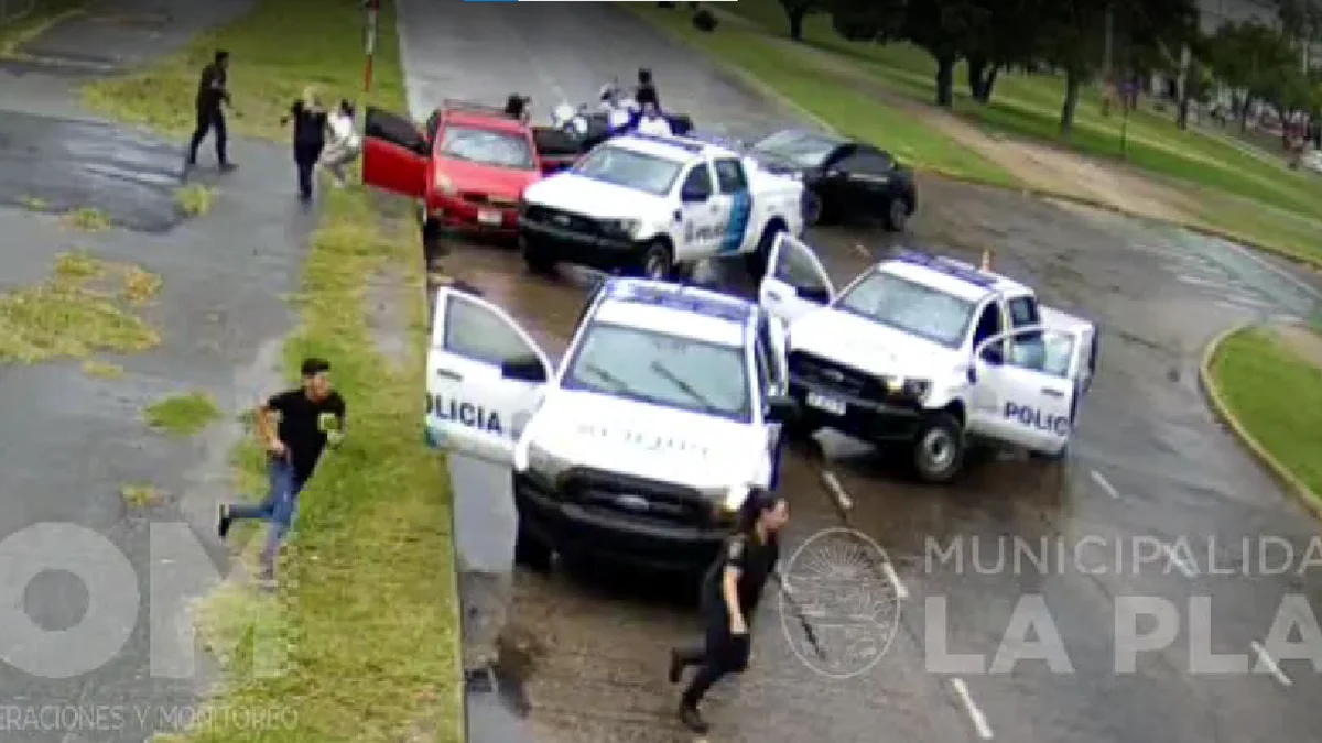 Tras una dramática persecución en La Plata, cayó una banda delictiva
