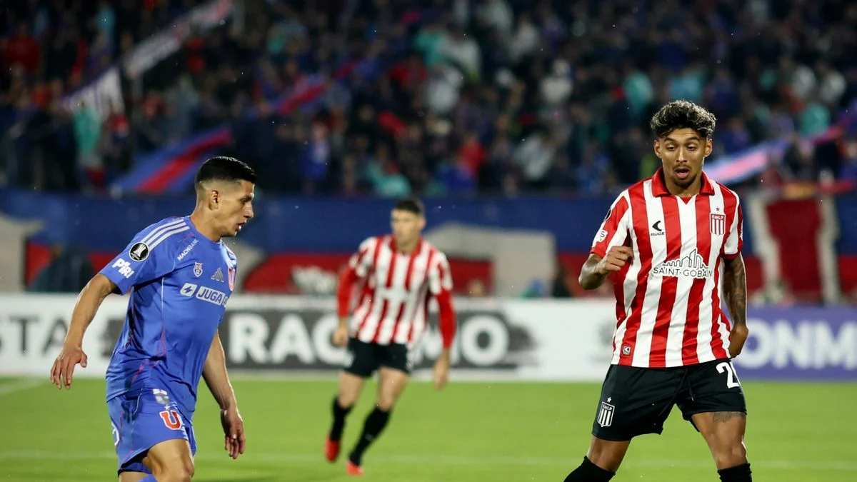Cristian Medina, en alza pero sancionado en Estudiantes