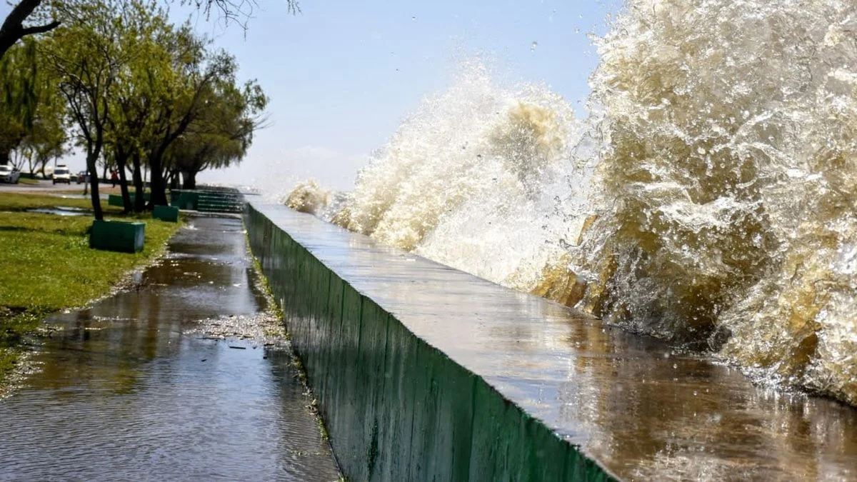Alerta por crecida del Río de La Plata
