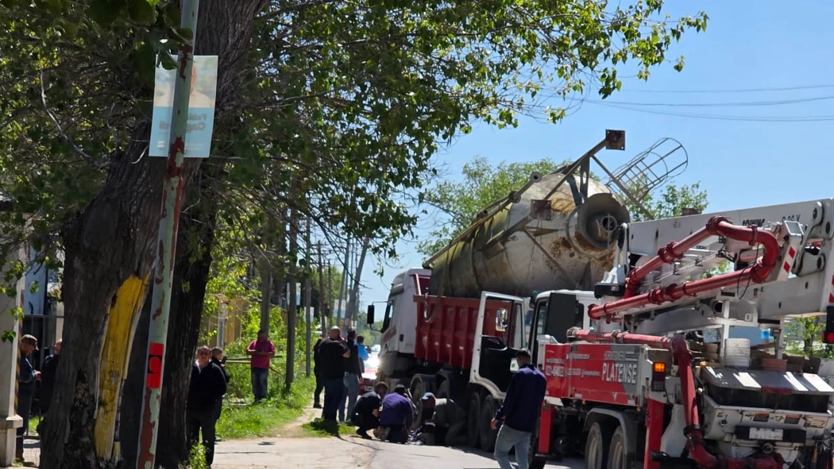 Camión aplastó a un operario en Berisso