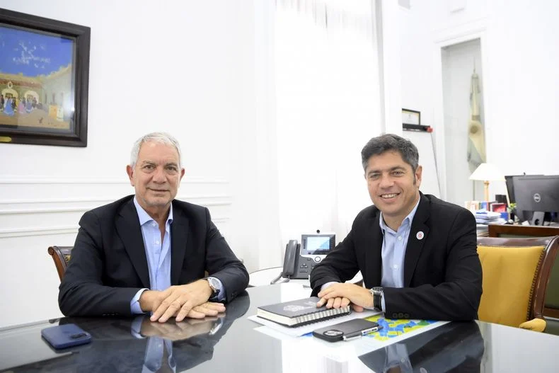 Tras rumores de ruptura, Alak y Kicillof se mostraron juntos en Gobernación