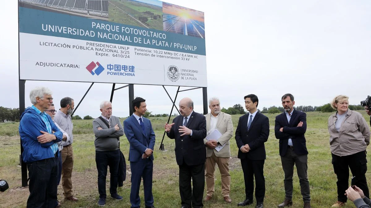 La UNLP avanza con el parque solar en Magdalena