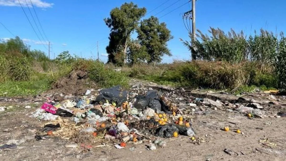 Vecinos de avenida 60 en la localidad de Los Hornos en La Plata denuncian abandono