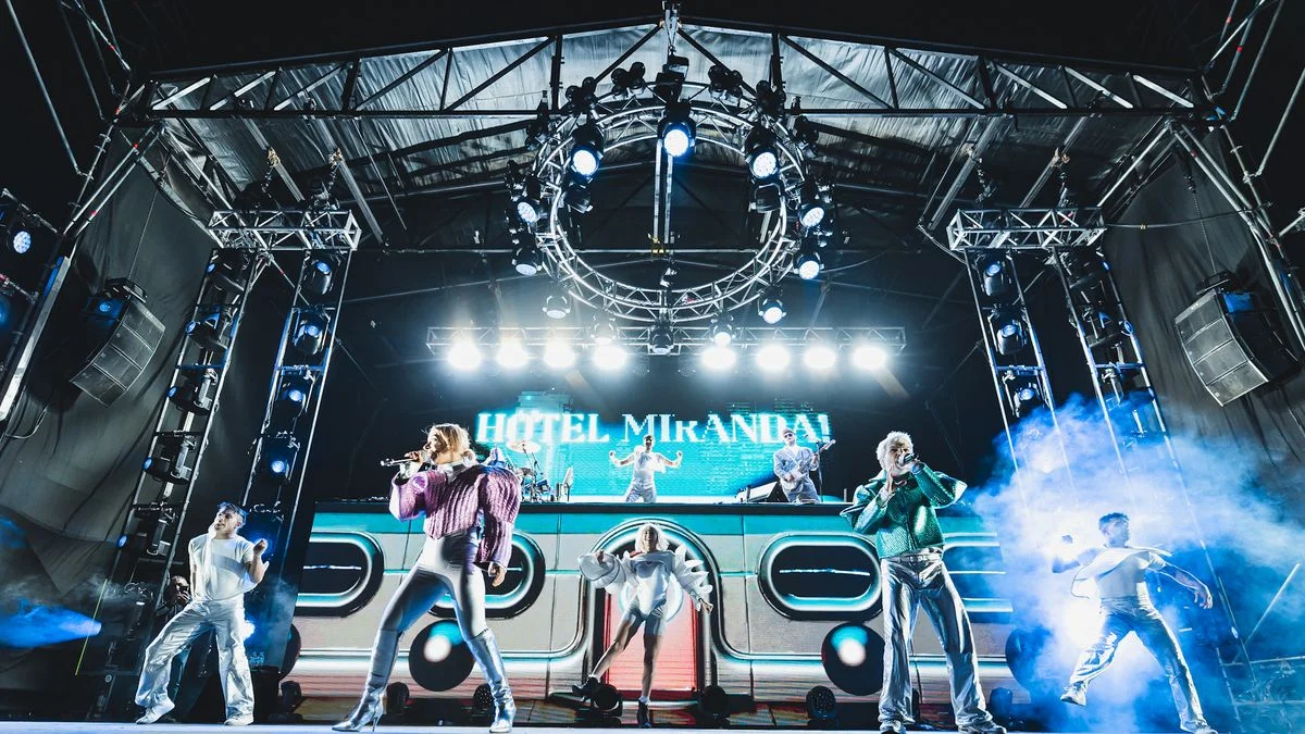 Miranda! deslumbró en su primer show en el Hipódromo de La Plata