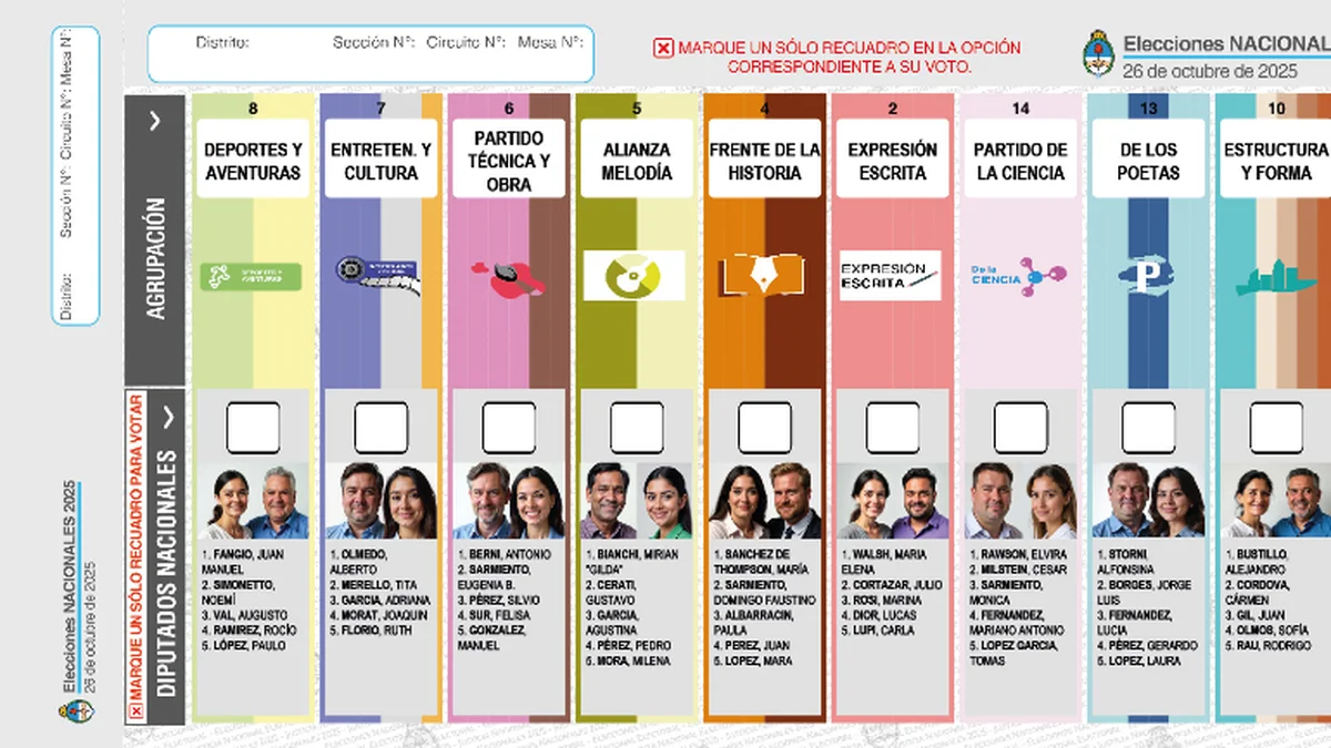 Boleta única de papel: ¿será protagonista en las elecciones legislativas de octubre?