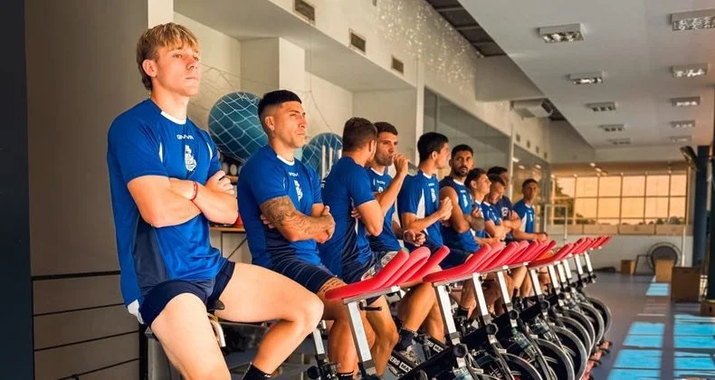 Gimnasia entrenó en Estancia Chica, previo al receso tras finalizar su primer semestre