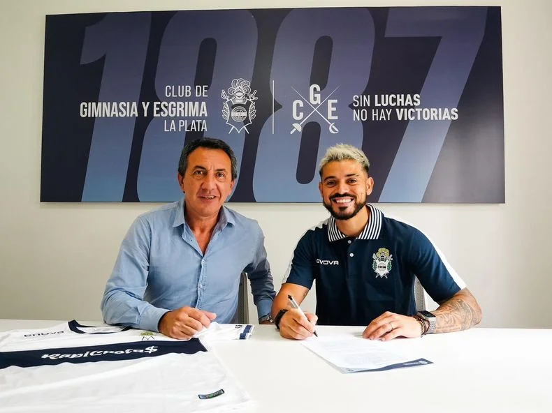 Junior Moreno lleg&oacute; a Gimnasia en principios de este a&ntilde;o