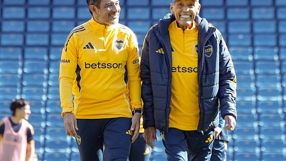 Miguel Ángel Russo volvió a los entrenamientos de Boca