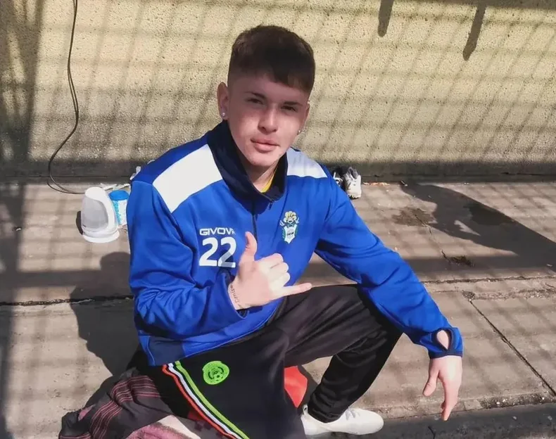 Luca Sebasti&aacute;n Giulietti, el joven de Ensenada asesinado en Lan&uacute;s