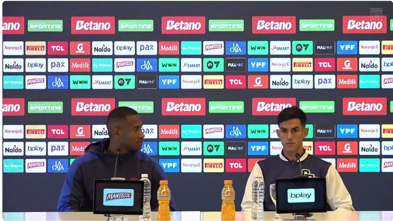 Renzo Giampaoli represent&oacute; a Gimnasia en conferencia de Liga Profesional