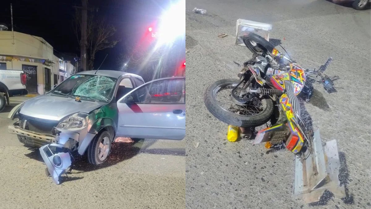 Un hombre terminó hospitalizado tras un choque en City Bell