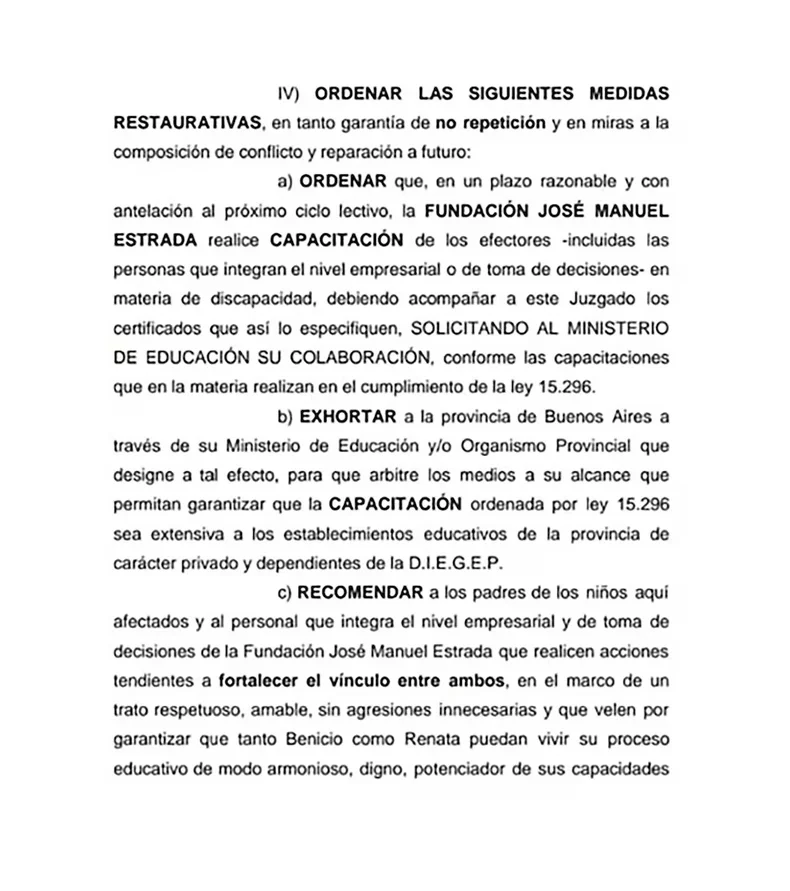Un fallo hist&oacute;rico de la familia de Rodrigo Rey sienta precedente para los ni&ntilde;os con TEA