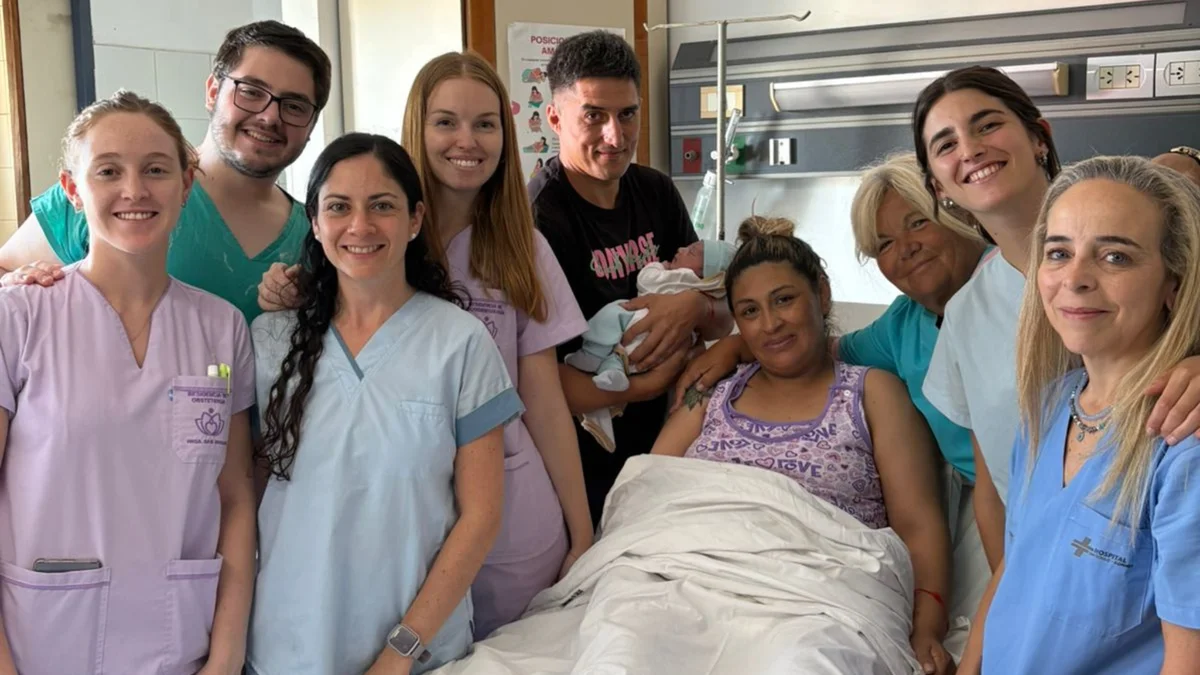Benicio, el primer bebé de La Plata del 2026
