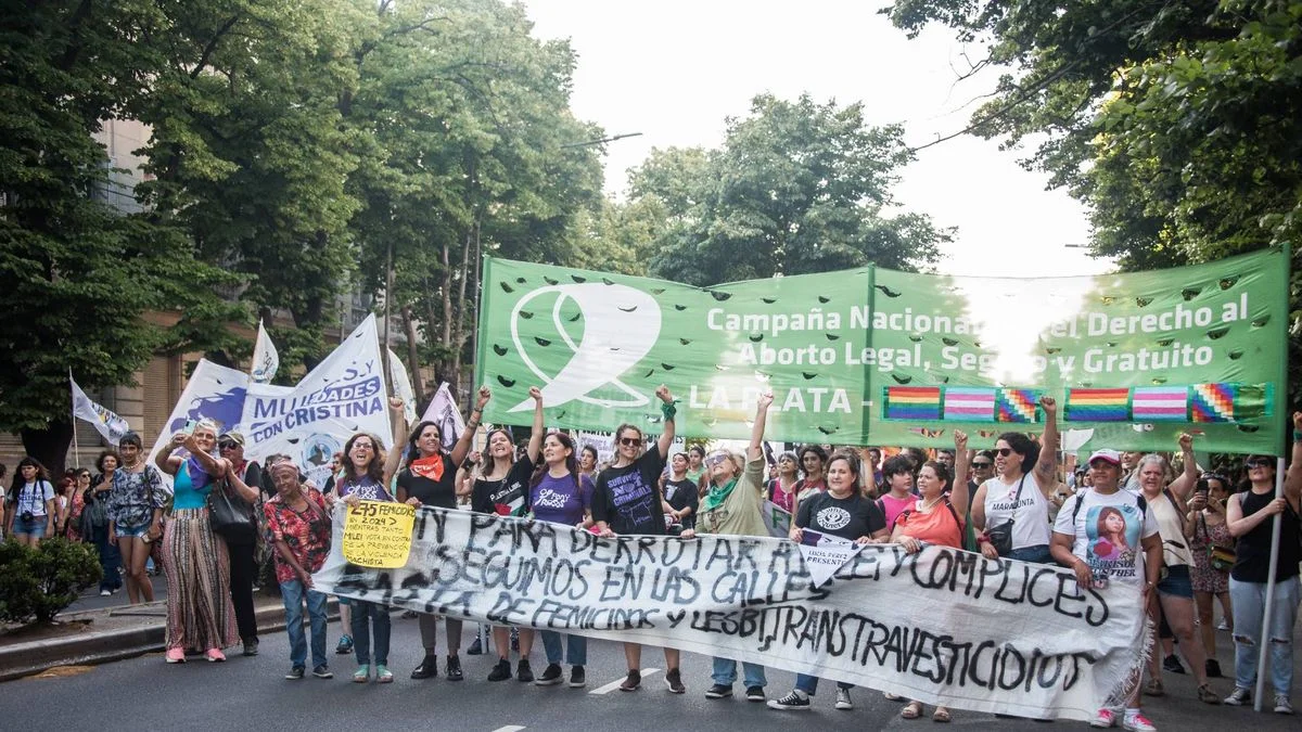 La Plata se moviliza en el Día Internacional de la Mujer Trabajadora