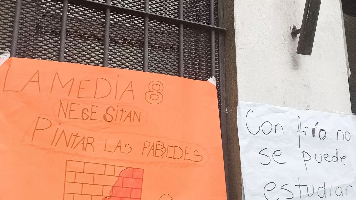 Alarma la cantidad de escuelas sin calefacción en La Plata