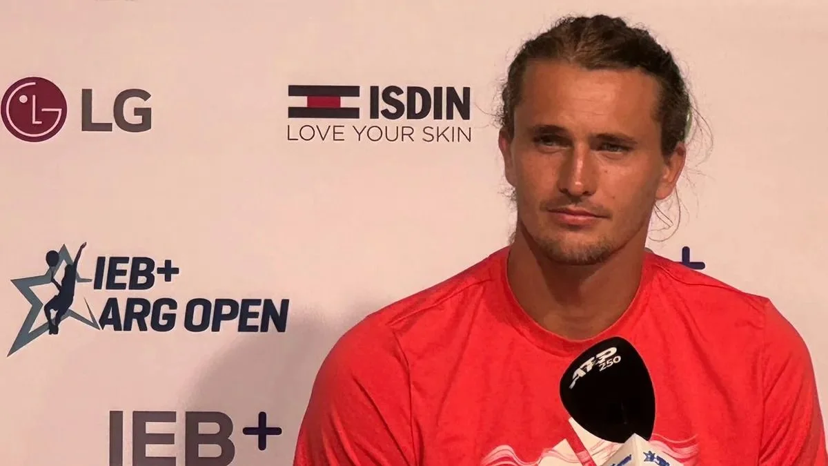 Zverev y una polémica crítica al público del Argentina Open: "No saben comportarse"